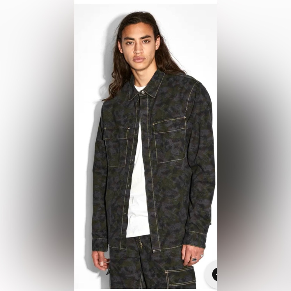 KSUBI Snakebite Camo L/S Shirt
